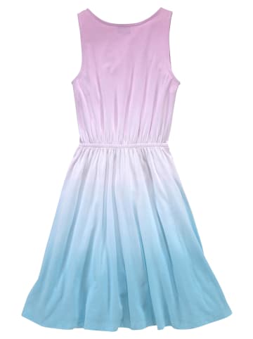 Kangaroos Jerseykleid in weiß-rosa-mint