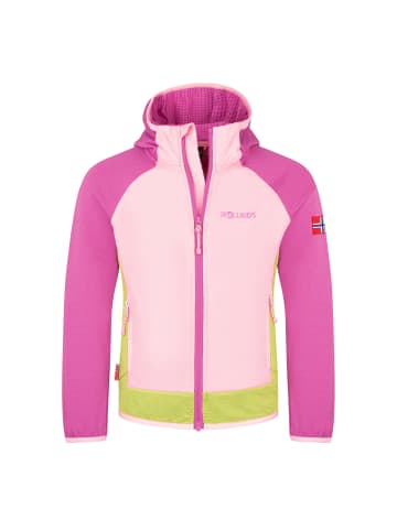 Trollkids Fleecejacke Seiland in fresh berry/graphite