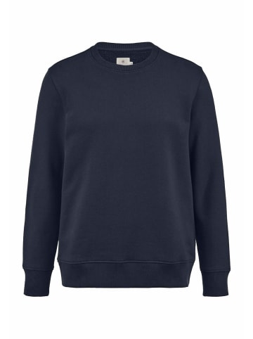 Hessnatur Hessnatur Sweatshirt Regular BETTERRECYCLING aus reiner Bio-Baumwolle in marine
