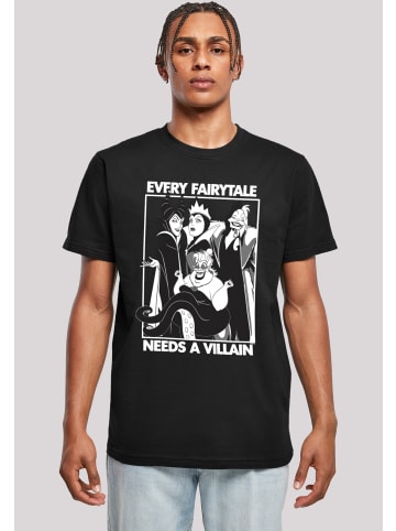 F4NT4STIC T-Shirt Jedes Märchen braucht einen Bösewicht in schwarz