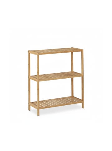 relaxdays Badregal in Natur - (B)60 x (H)69 x (T)26 cm