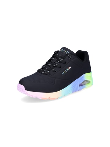 Skechers Sneaker Uno Rainbow Souls in Schwarz Multi