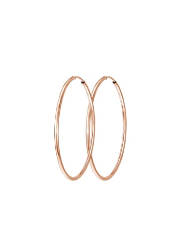 Lucardi 925 Silber Ohrringe Rund