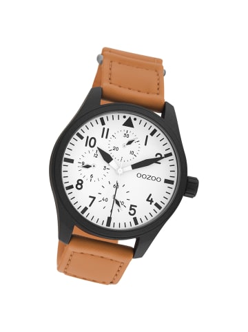 Oozoo Armbanduhr Oozoo Timepieces orange groß (ca. 42mm)