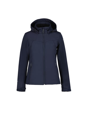 Icepeak Brenham Softshelljacke     mit Kapuze in Dunkelblau