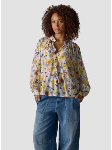 LeComte Bluse "Floral Vibes" in Weiß