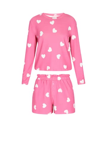 faina Women Loungewear in pink white