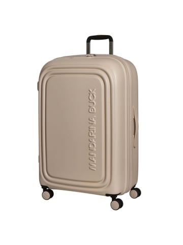 Mandarina Duck Logoduck+ - 4-Rollen-Trolley 74 cm L erw. (deep blue) in white mocha