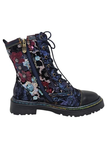LAURA VITA Schnürstiefelette  in Blau