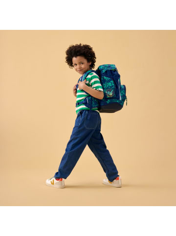 Ergobag Grundschulranzen, PACK "DrachenbezwingBär" 6-tlg. in Grün