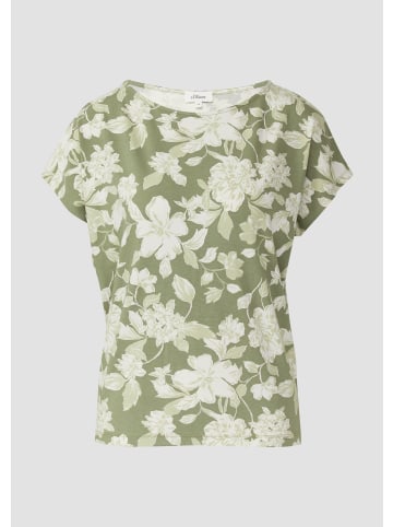 s.Oliver T-Shirt in 79A0_helles olivgrün