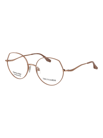 Trussardi Frauen Optische Fassungen Rund Rose