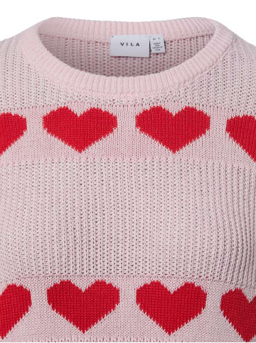 Vila Pullover VIJamilla in rosa rot - 0001