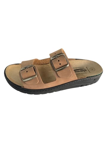 Algemare Clog Pantolette in braun