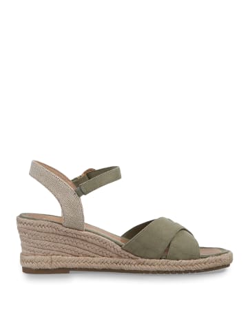 Tamaris Sandalette in grün