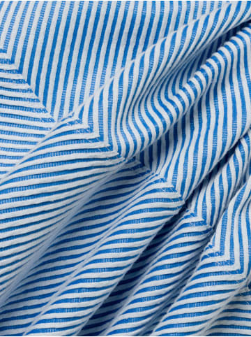 s.Oliver Sweatshirt in blau weiß