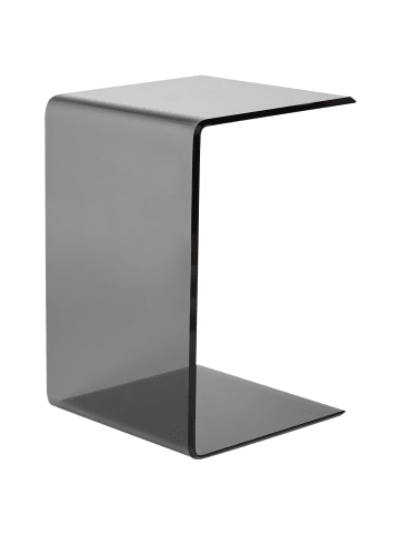 Beliani Beistelltisch LOURDES in Schwarz - (W) 40 x (H) 61 x (L) 40 cm