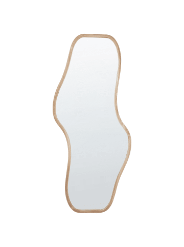 Beliani Wandspiegel BIOLLET in Braun - (W) 80 x (H) 180 x (L) 3 cm