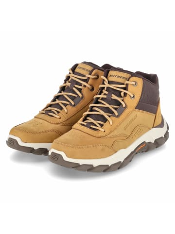 Skechers Schnürstiefel in beige