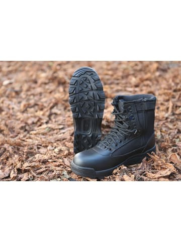 Brandit Stiefel "Tactical Boots Zipper" in Schwarz