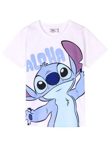 Cerda T-Shirt Disney Lilo & Stitch in Weiß