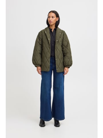 ICHI Jacke IHHANSA Loose fit in Forest Night