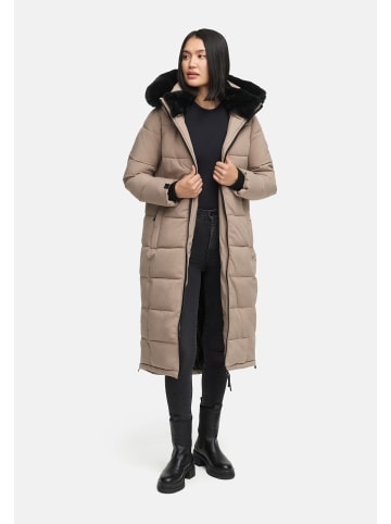 Navahoo Winterjacke B990 in Taupe Grey