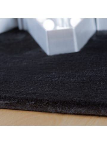 obsession Wohnzimmer Teppich – Kurzflorteppich Chaplin 545 in schwarz - rechteckig