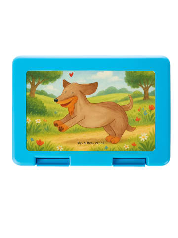 Mr. & Mrs. Panda Aufbewahrungsbox Hund Dackel Design ohne Spruch in Weiß