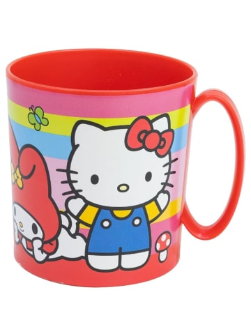Hello Kitty Becher Mikrowellengeeigneter Kunststoffbecher 390ml