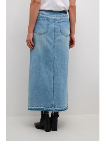 Kaffe Denimrock KAmargot Regular fit in Washed Blue Denim