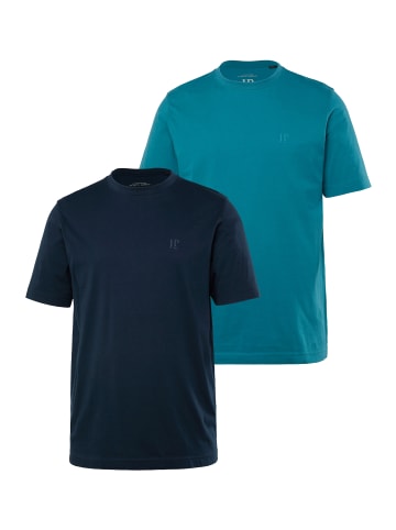 JP1880 Kurzarm T-Shirt in dunkelpetrol