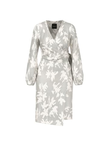 MARC CAIN COLLECTIONS Langärmeliges Wickelkleid in microchip