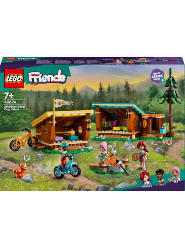 LEGO Bausteineset Friends Gemütliche Hütten im Abenteuercamp, ab 7 Jahre