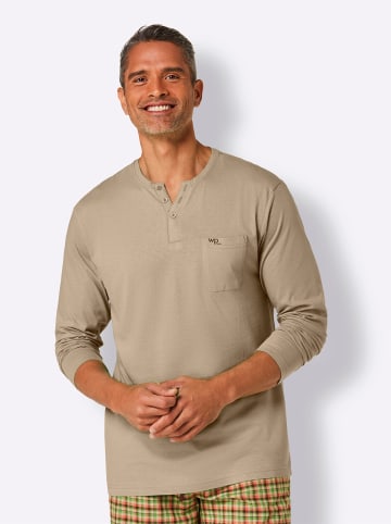 WITT WEIDEN Schlafanzug-Shirt in beige