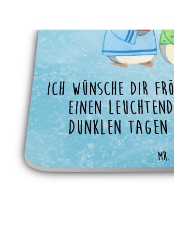 Mr. & Mrs. Panda Coaster Winterzeit Heilige drei Könige mit Spruch in Eisblau