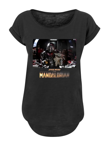 F4NT4STIC T-Shirt Star Wars The Mandalorian in schwarz