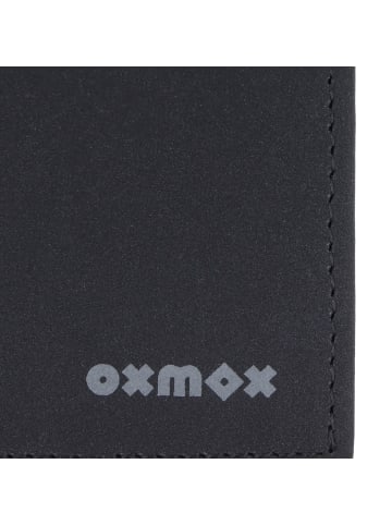 oxmox New Cryptan Geldbörse RFID Schutz 13 cm in schwarz-pure 2.0grey