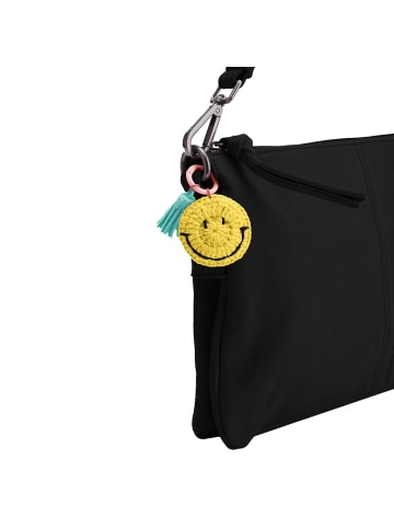 FREDs BRUDER Take A Smile Umhängetasche Leder 30 cm in black