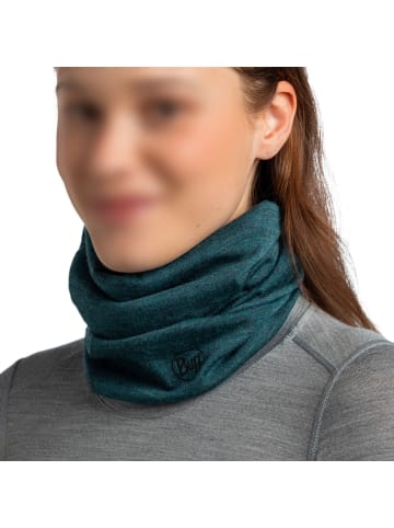Buff Merino Midweight Multifunktionstuch in Petrol