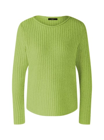 Oui Pullover NAOLIN Baumwollmischung in lt green green