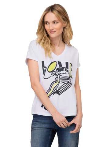 LAURASØN Shirt in schneeweiß