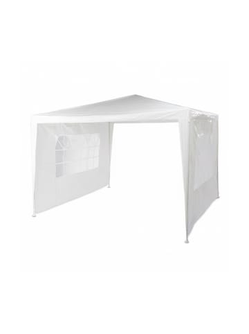 relaxdays Pavillon in Weiß - (B)3 x (T)3 m