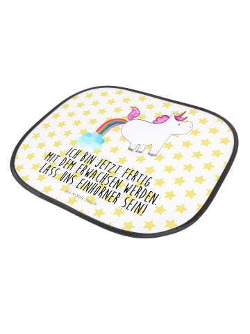 Mr. & Mrs. Panda sonnenschutz Einhorn Pupsen mit Spruch in Weiß