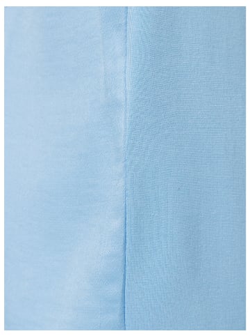 More & More Satinfrontshirt in fresh skyblue