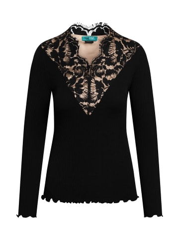 TOOCHE Shirt & Top "Velvet Temptation" in schwarz