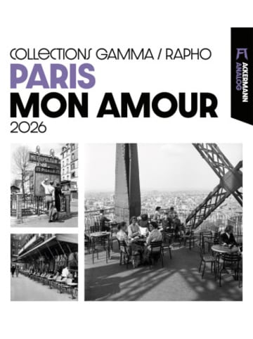 Ackermann Kunstverlag Kalender - Paris, mon amour Kalender 2026