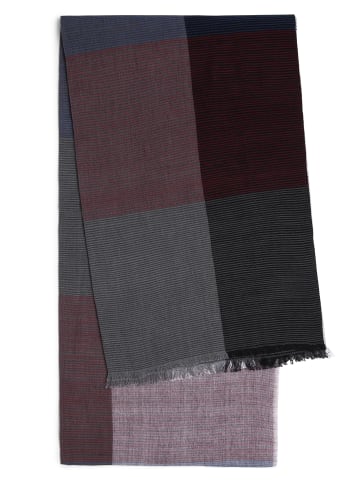 Nils Sundström Schal in aubergine marine