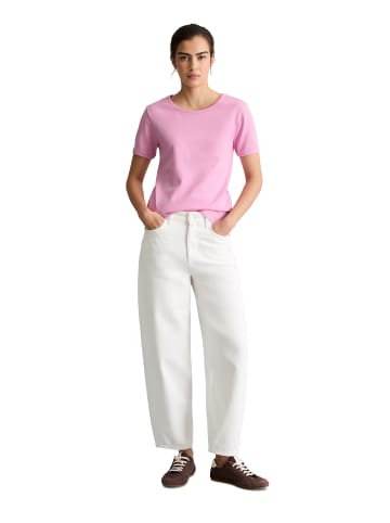 Marc O'Polo DENIM DfC T-Shirt mit Struktur relaxed in Pale Bubblegum