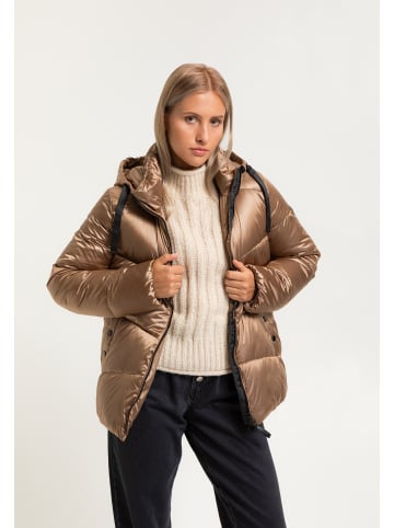 MANISA Damen Steppjacke in gold-beige